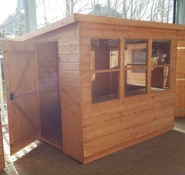 corner sheds