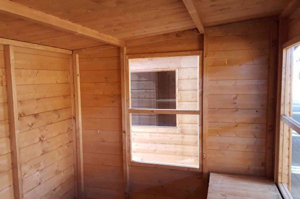 corner sheds