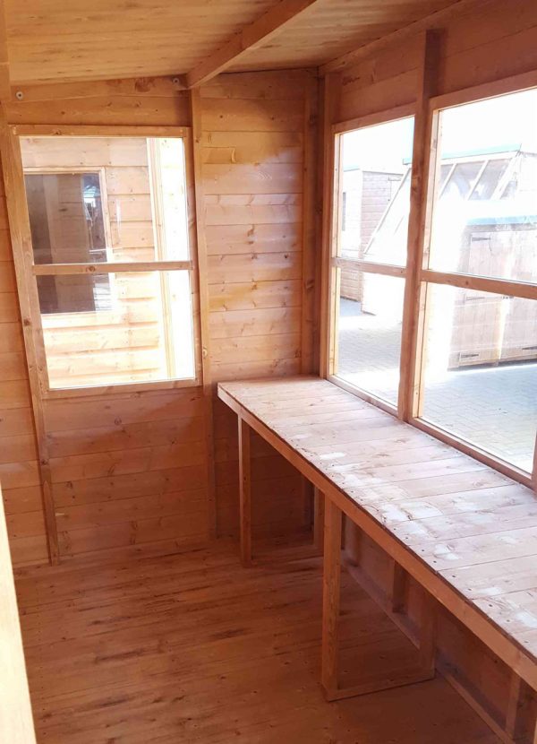 corner sheds