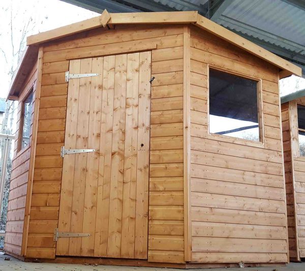 corner sheds